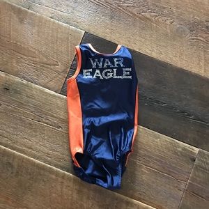 Auburn gymnastics leotard